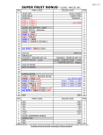AMCOE INC. Super Fruit Bonus slot machine S2000 user manual