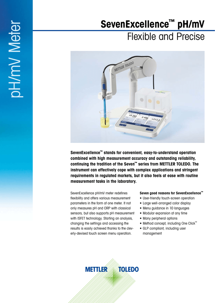 METTLER TOLEDO SevenExcellence S400 Benchtop PH MeterpH, 41 OFF