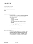 ATM Line Card Hotwire 8335, ATM Line Card Hotwire 8365 Installation Instructions