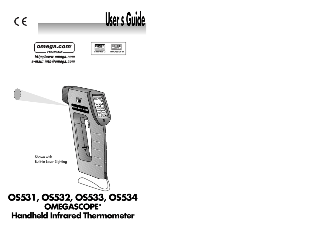 Omega Laser User Manual