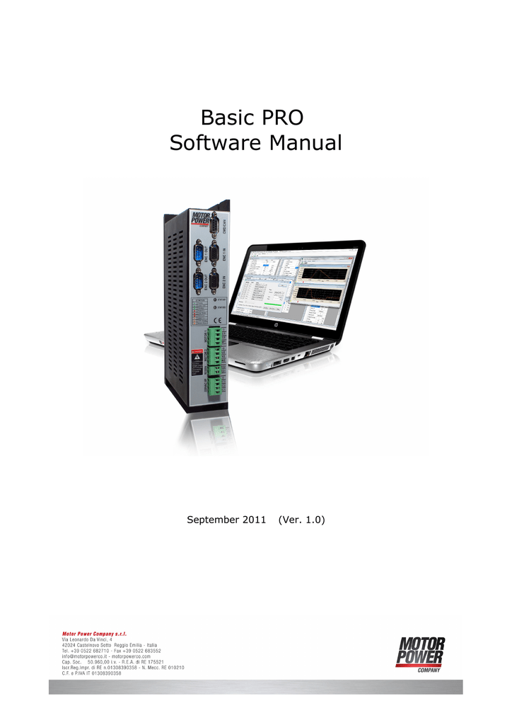 Basic PRO - BPRO_Software_Manual | Manualzz