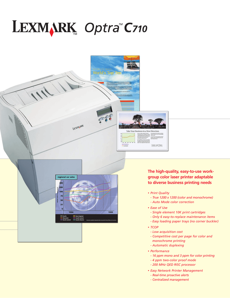 Lexmark Optra C710 Printer Service Manual