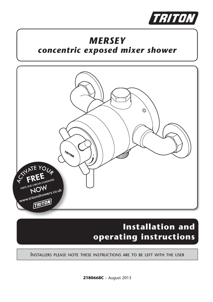 Triton Unichrome Mer Installation and User Guide Manualzz