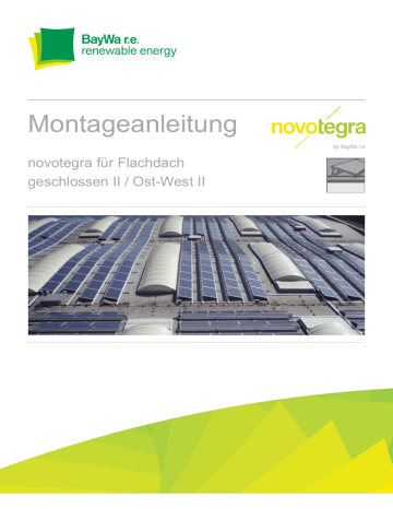 novotegra Flachdach geschlossen II: Montageanleitung | Manualzz