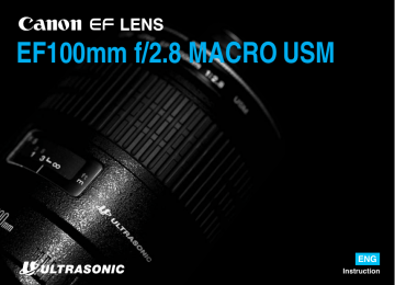 EF100mm f/2.8 MACRO USM ENG Instruction | Manualzz