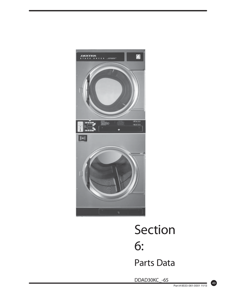5192-298-001 110V Coil Motor Relay For Dexter New Style Dryer 