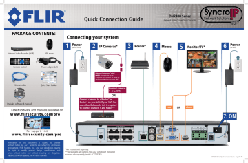 FLIR DNR300 Series PoE HD Network Video Recorder Guide | Manualzz