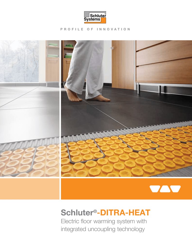 Ditra Heat Brochure Manualzz Com