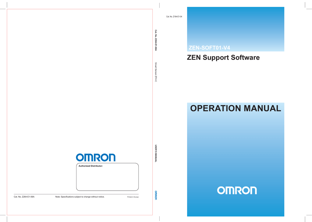 ZEN v2 Support Software Operation Manual Manualzz