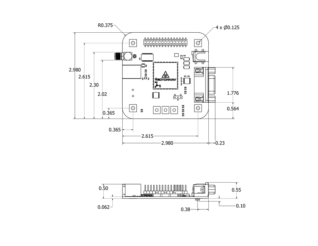 VN-100/200 Development Board Schematic | Manualzz