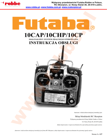 Instrukcja Obslugi W Jez Polskim Do Aparatury T10c Manualzz