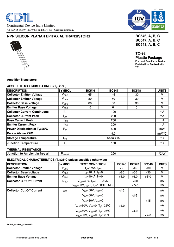 BC datasheet Autószakértő Magyarországon