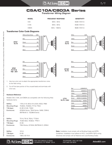 Ats004345 C5a C10a C803a Install Sheet Revc Manualzz