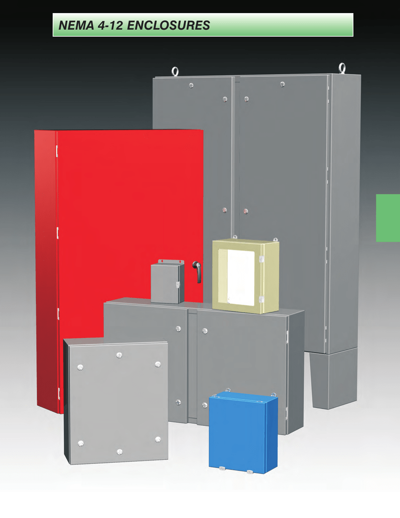 EXM NEMA 412 Enclosures Manualzz