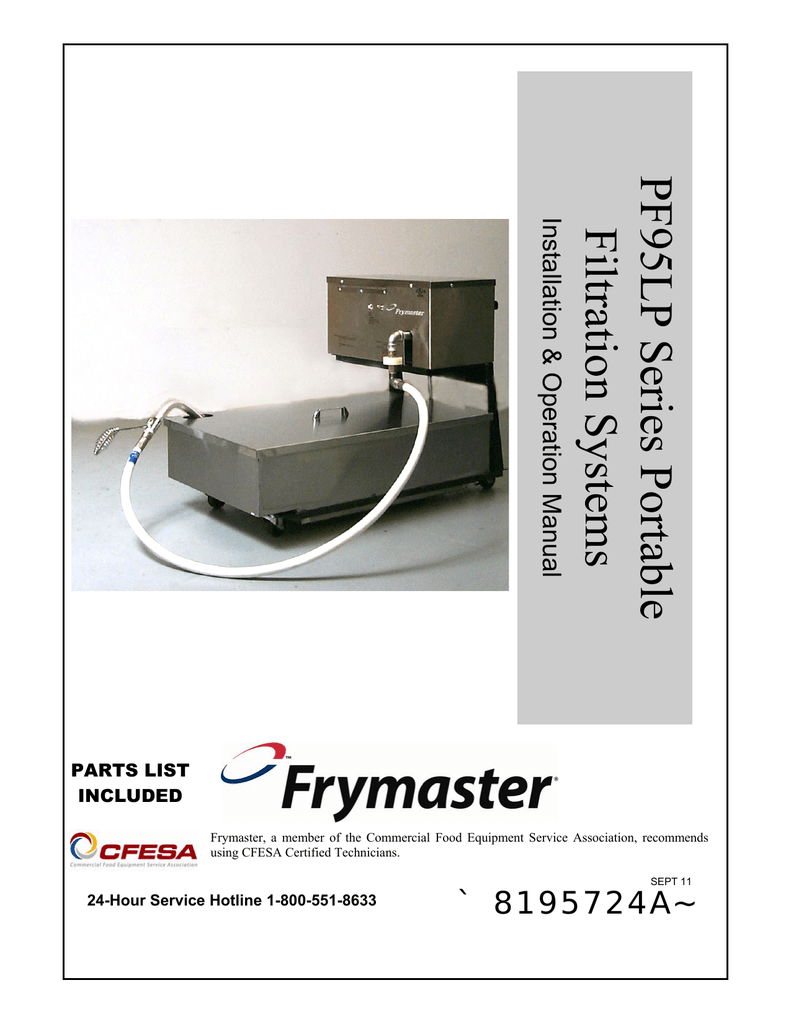 Frymaster 8102108 Complete Holddown Latch Handle