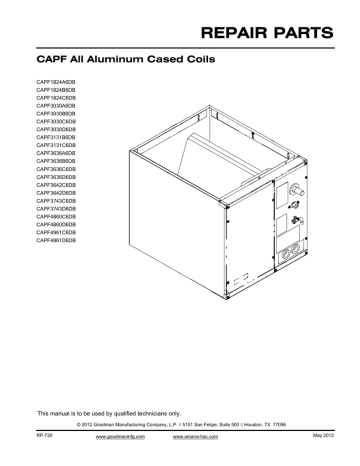 Parts Components Manual | Manualzz