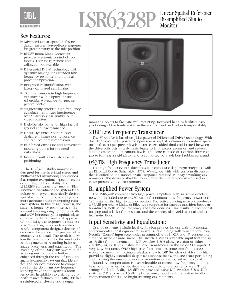 jbl linear spatial reference