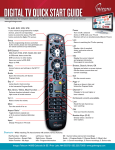 Integra Telecom Digital TV Quick Start Guide