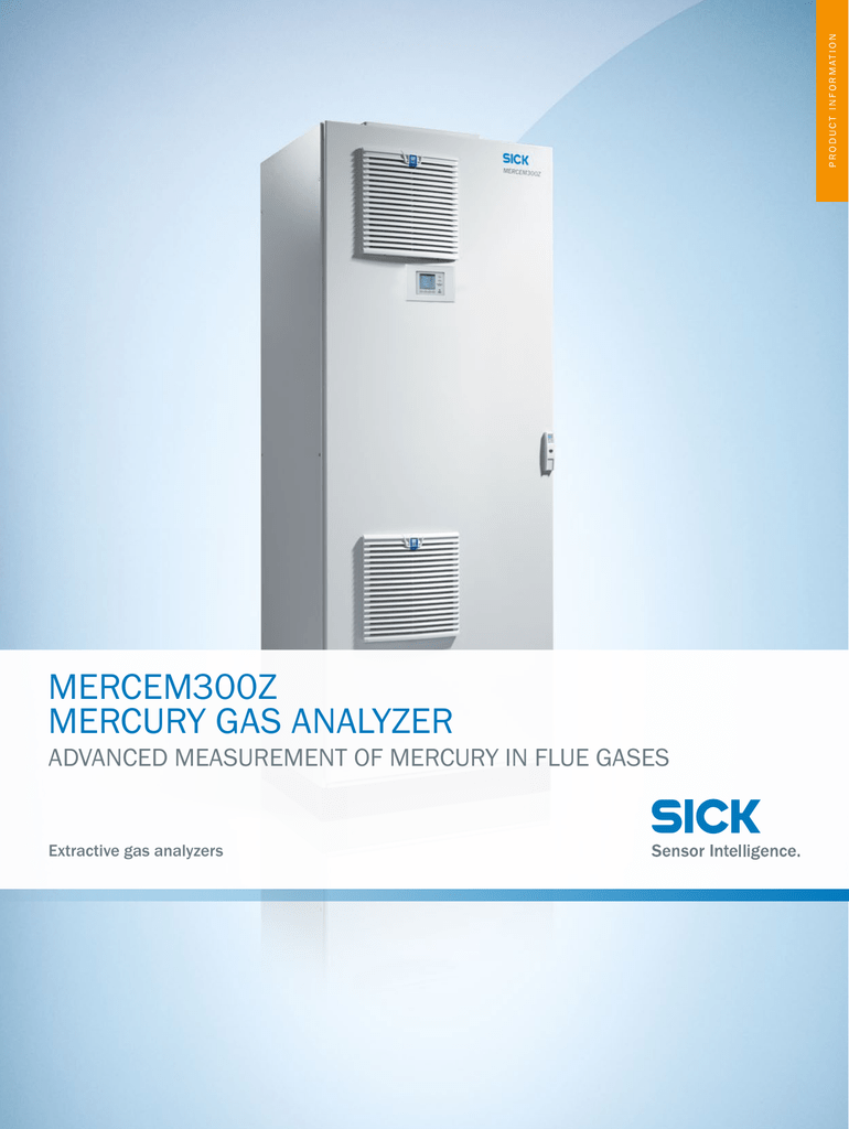 Product information MERCEM300Z Mercury Monitoring System en IM0040724