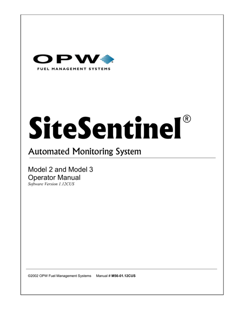 Sitesentinel Automated Monitoring System Manualzz