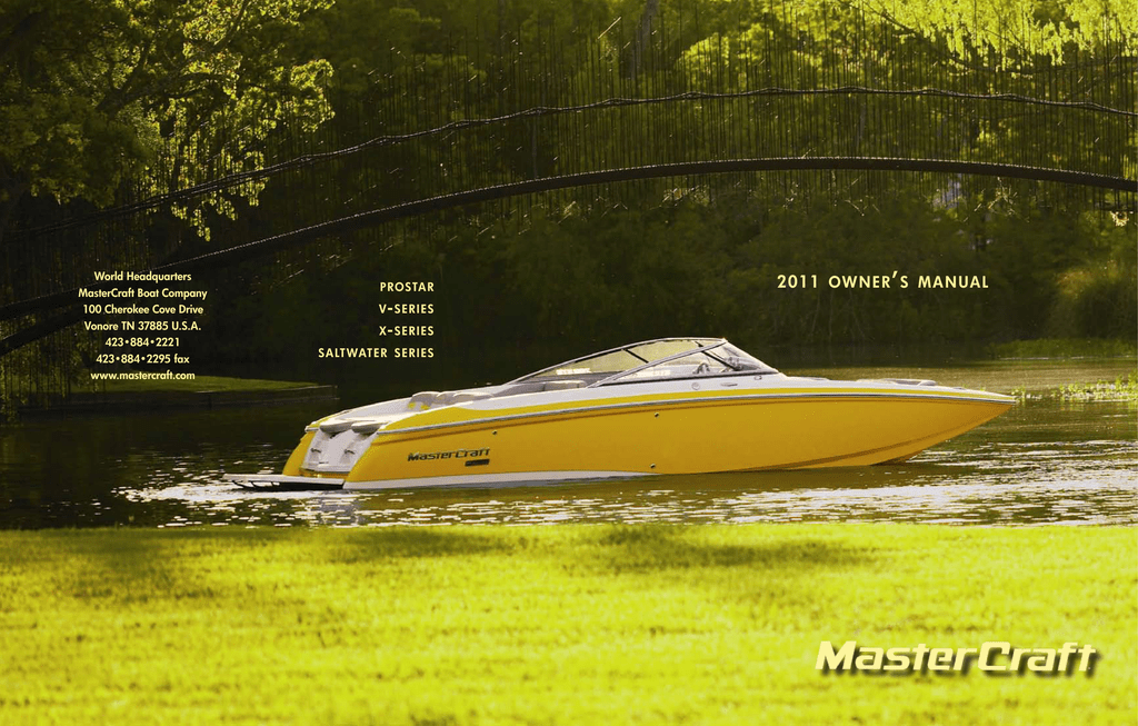 2011 Mastercraft Owners Manual Manualzz