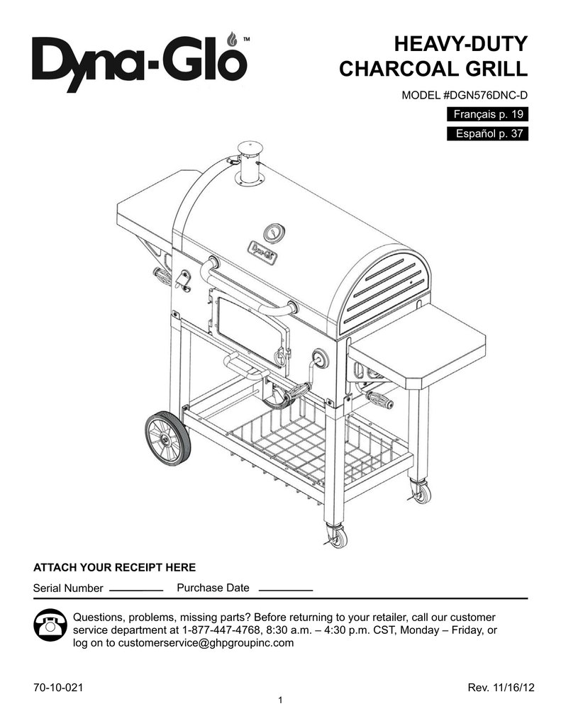 Dyna-Glo DGN576DNC-D User manual | Manualzz