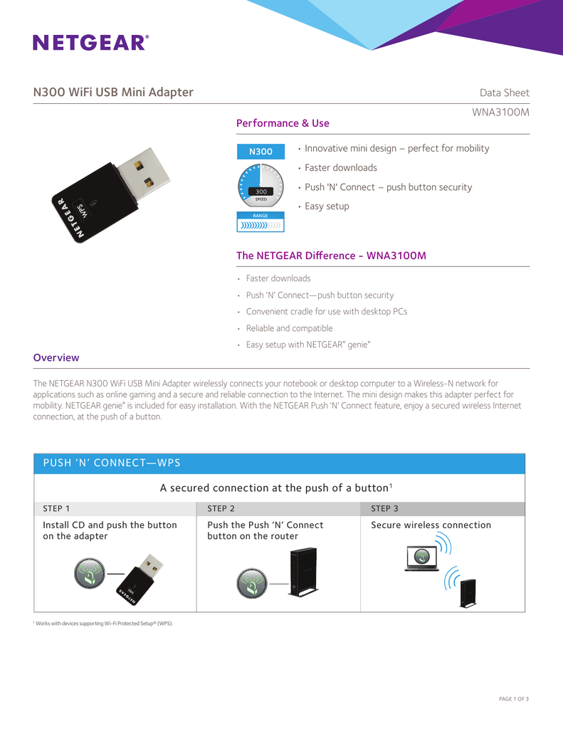 netgear n300 wifi usb adapter windows 7 drivers