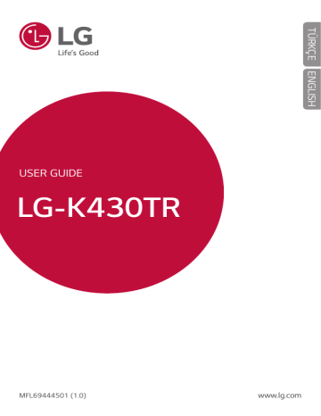 Puno fiş ağırbaşlı  LG K10 Kullanım Kılavuzu (TR) | Manualzz
