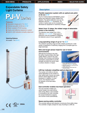 Keyence PJ-VC5R  Receiver Extension Cable