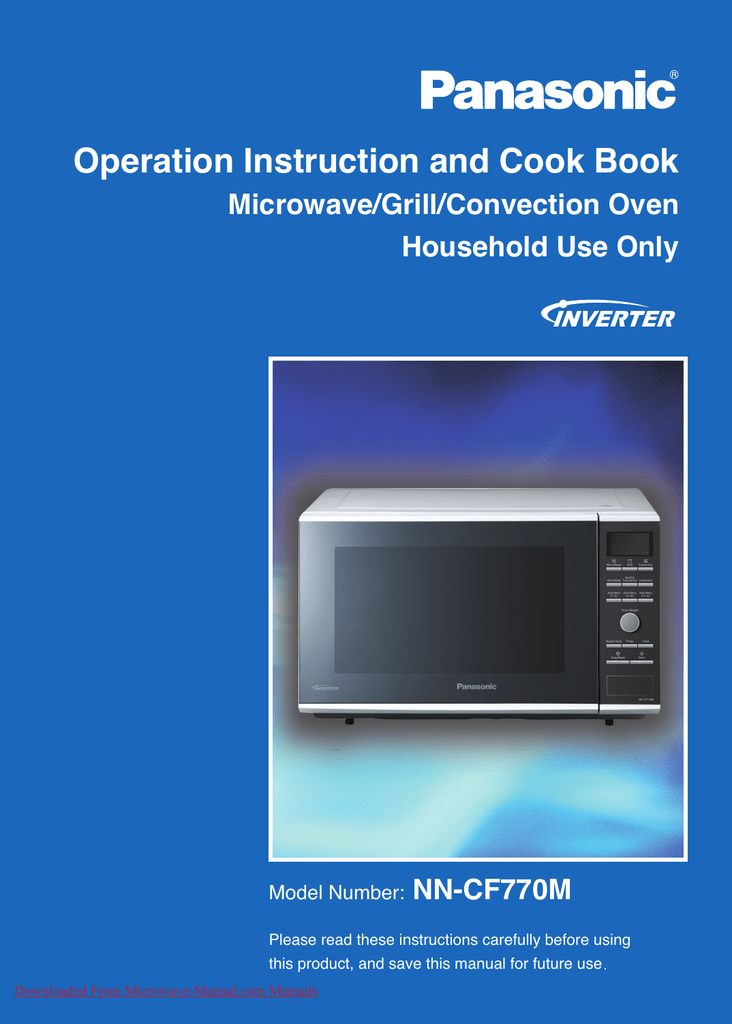 Panasonic Combination Microwave Oven And Grill ManualBestMicrowave