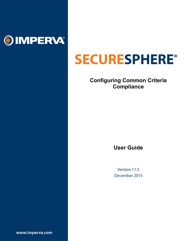 Configuring Common Criteria Compliance User Guide Manualzz Configuring Common Criteria Compliance User Guide Manualzz