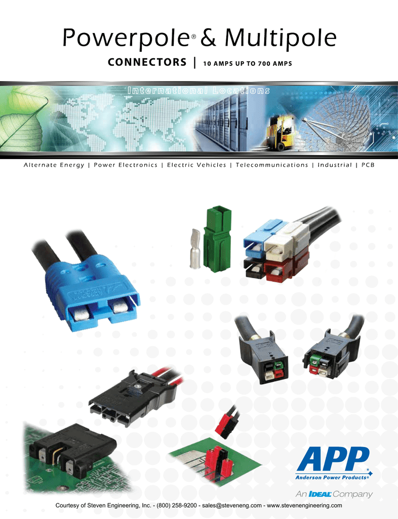 Power Pole And Multipole Connectors Catalog Manualzz