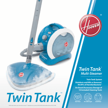 Hoover 7650 Multi-Steamer Instruction 