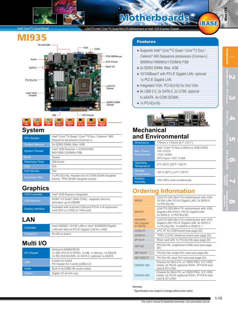 intel r q35 express chipset