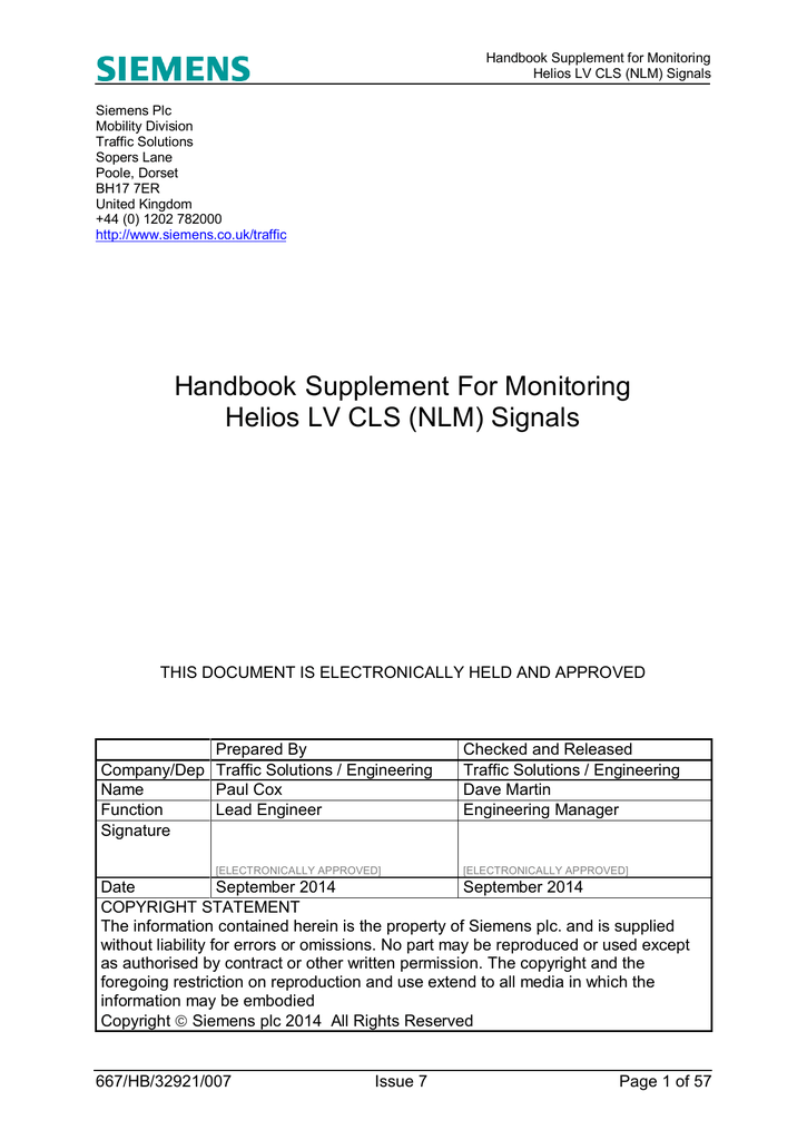 ST900 & ST750 HANDSET HANDBOOK - Siemens