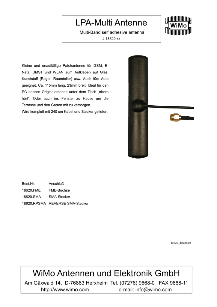 Datasheet 18620 Manualzz