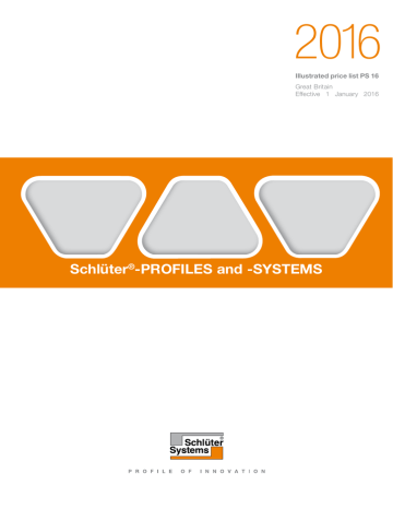 Illustrated Price List Ps 2016 Profiles Systems Interactive Table Of Contents Pdf Manualzz