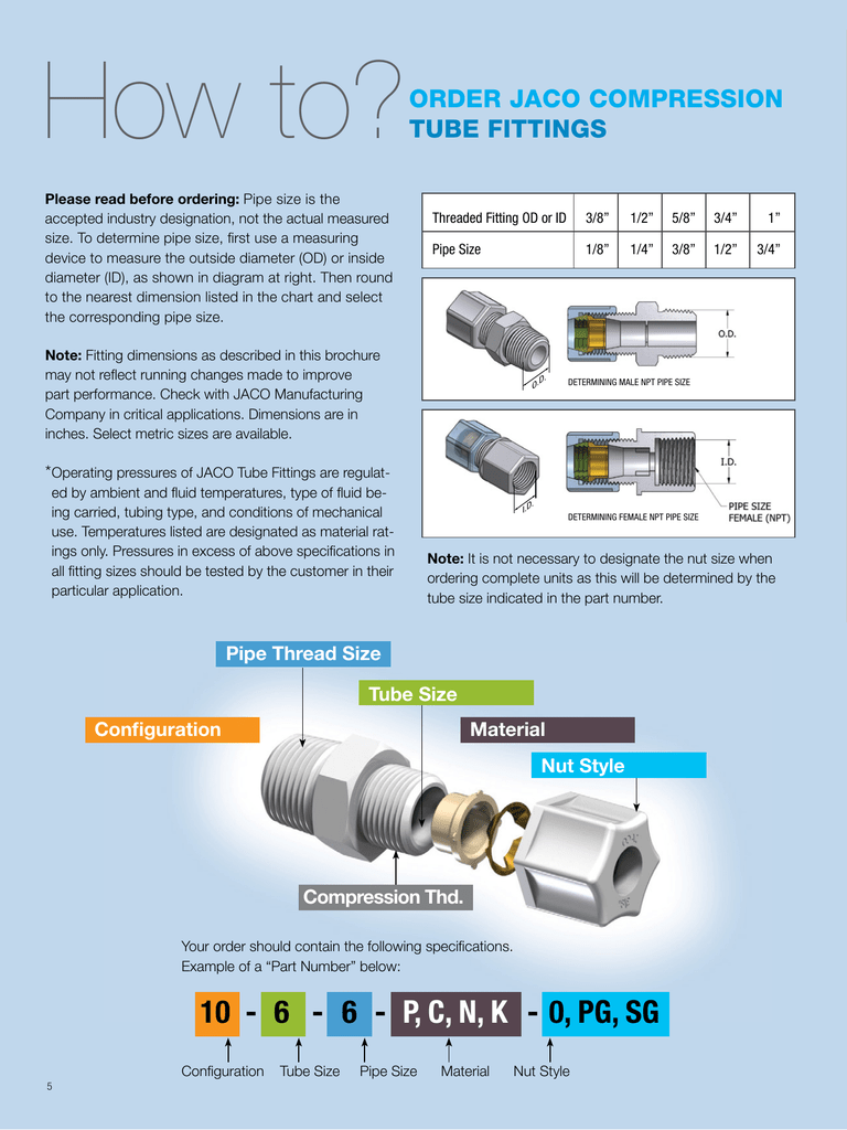 JACO Ordering Guide Manualzz