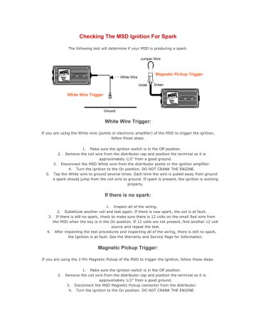 Msd Ignition Parts Catalog