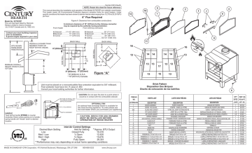 Century S273E WOOD STOVE Manual | Manualzz