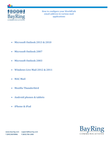 comcast email settings for windows live mail 2012 comcast email settings for windows live mail 2012