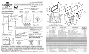 Century FW300007 WOOD STOVE manual | Manualzz