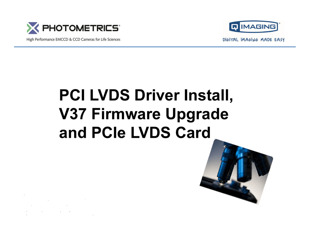 Photometrics Driver Download