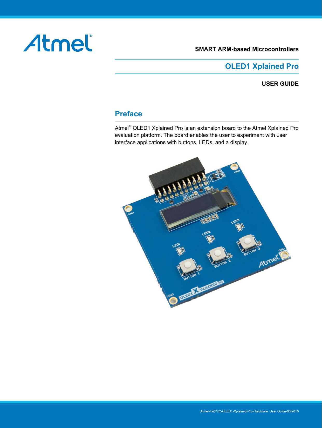 View Detail For OLED1 Xplained Pro User Guide | Manualzz