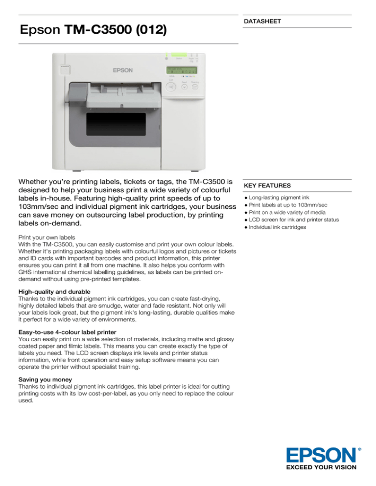 c3500 printer