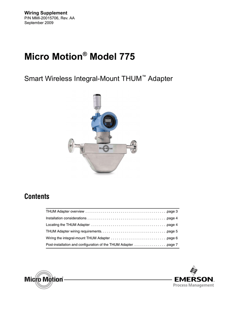 Micro Motion Wiring Diagram - Wiring Diagram