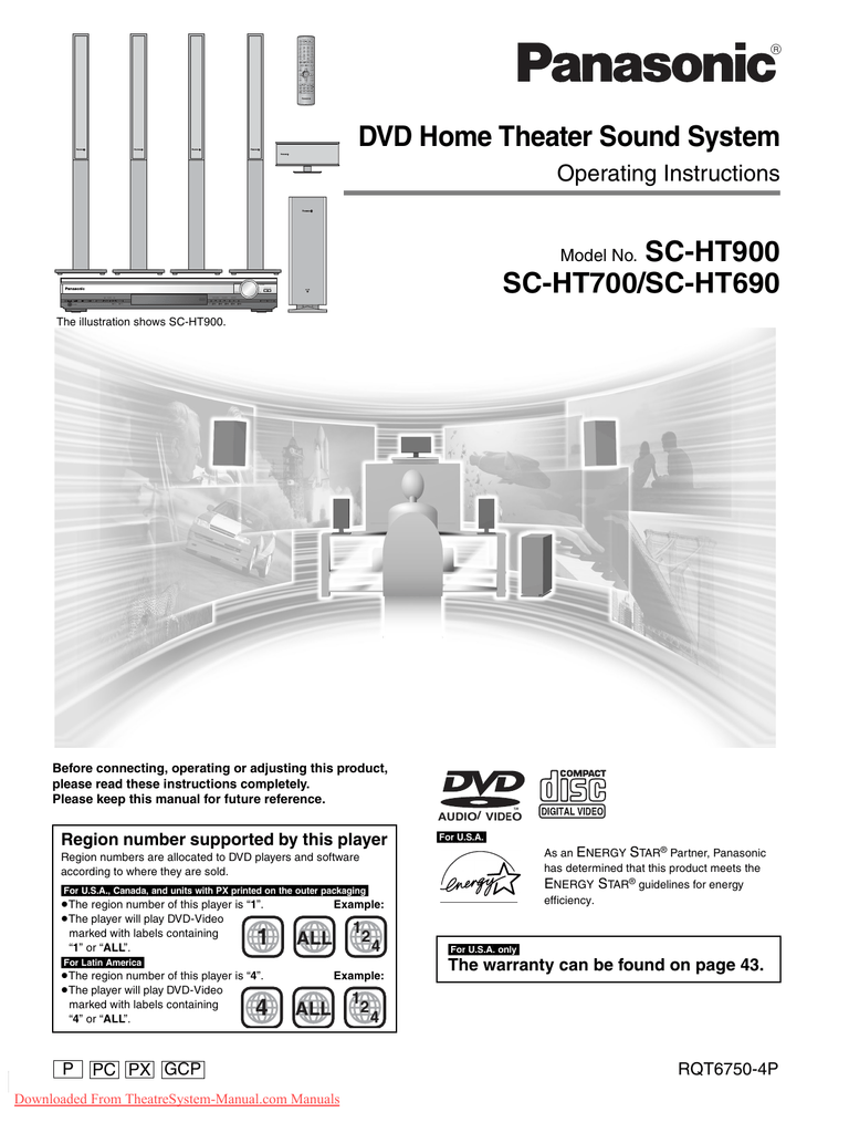 Panasonic Sc Ht700 User Guide Manual Pdf Manualzz