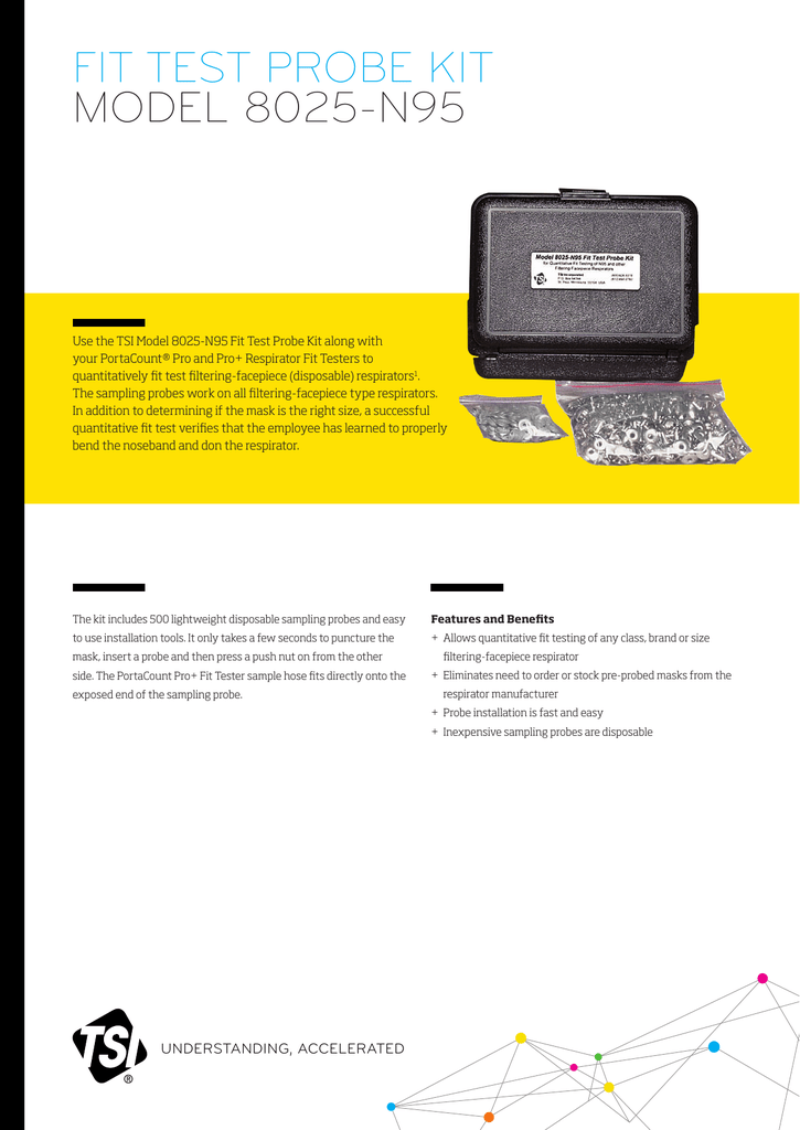 Model 8025N95 Fit Test Probe Kit A4 Manualzz