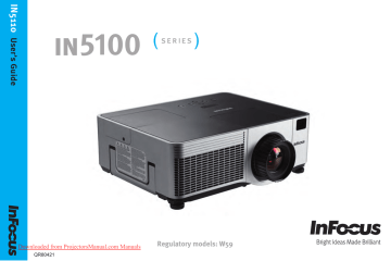 Infocus In5108 User Guide Manualzz