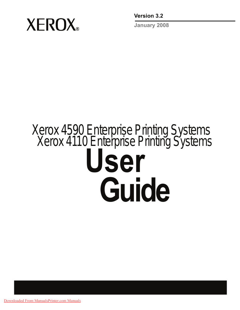 Xerox 4110 service manual download